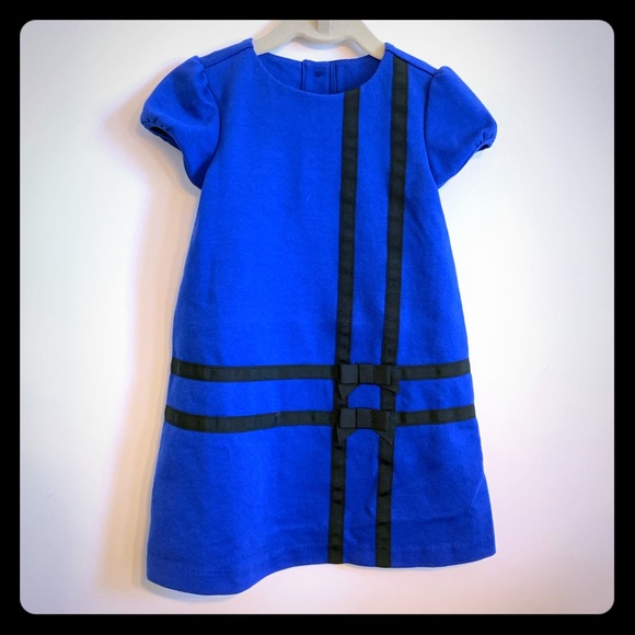 Janie and Jack Other - Janie and Jack Navy with Black Striped Dress (3)